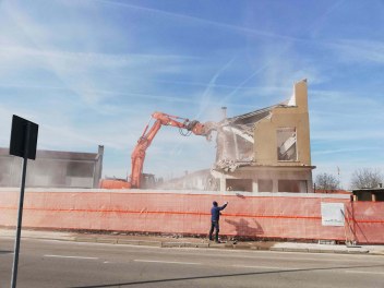 Immagine 4 realizzazione Demolizione fabbricato uso civile e scavo a sezione ampia