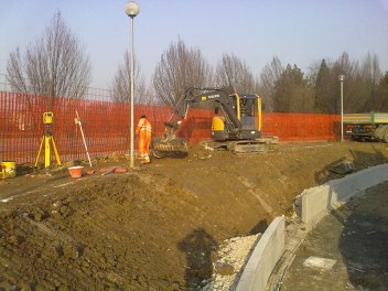 Immagine 3 realizzazione Urbanizzazione e viabilit&agrave; area ex Geoconf